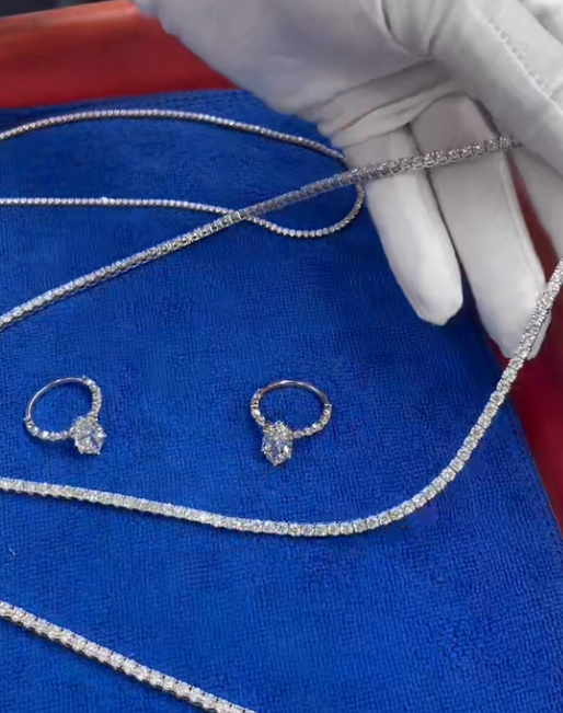 Custom lab-grown diamond jewelry OEM ODM