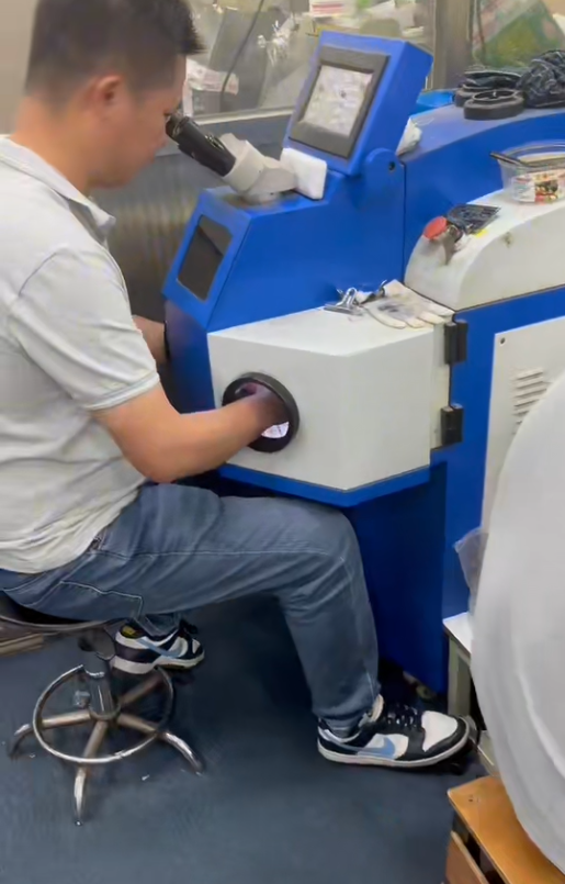 Factory laser welding